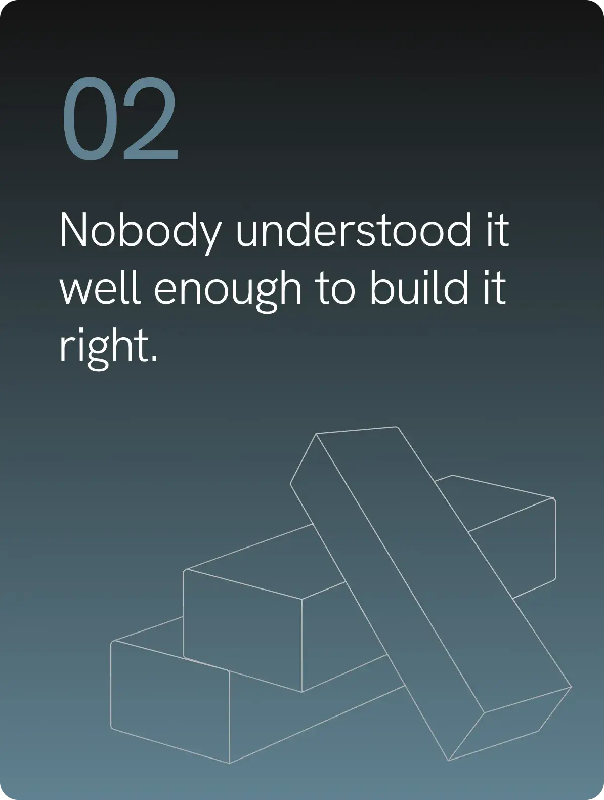 Founder moment: rebuilding the system after agencies and consultants left it broken